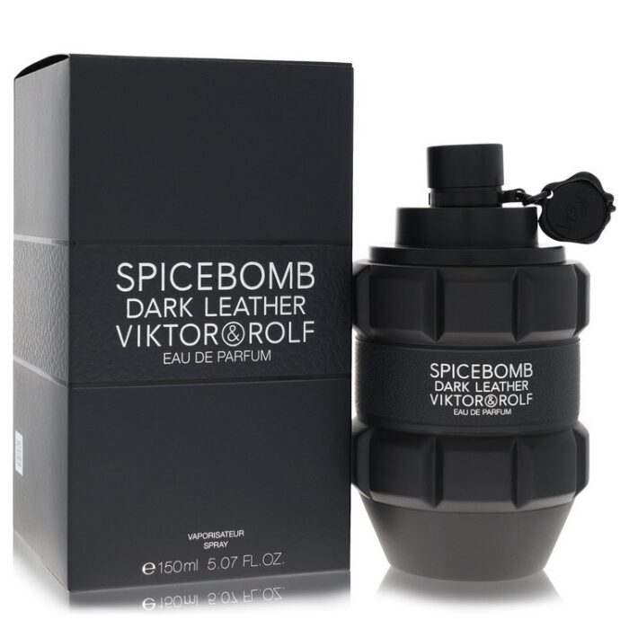 Spice Bomb Dark Leather By Viktor & Rolf - Eau De Parfum Spray (Unboxed) 5 Oz - Image 1