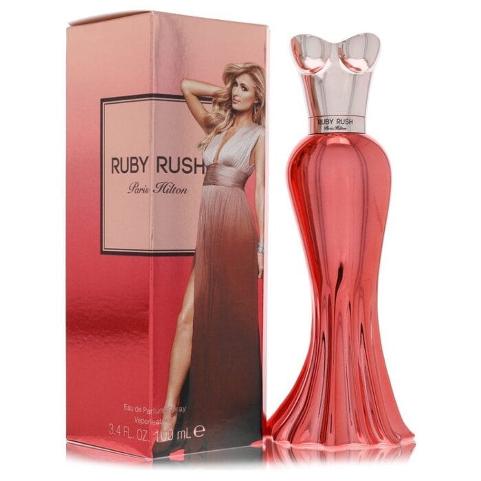 paris hilton ruby rush by paris hilton eau de parfum spray (unboxed) 3.4 oz Paris Hilton Ruby Rush By Paris Hilton - Eau De Parfum Spray (Unboxed) 3.4 Oz - Image 1