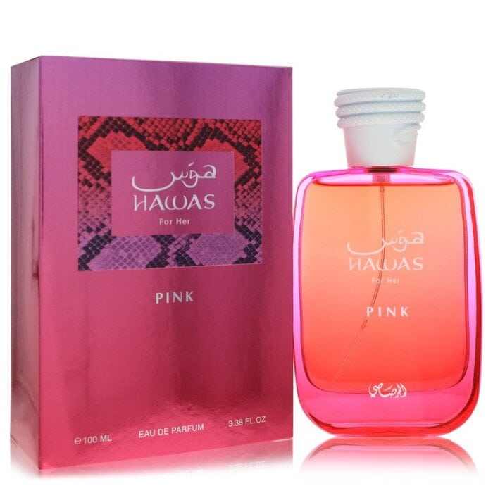Hawas Pink By Rasasi - Eau De Parfum Spray (Unboxed) 3.38 Oz - Image 1