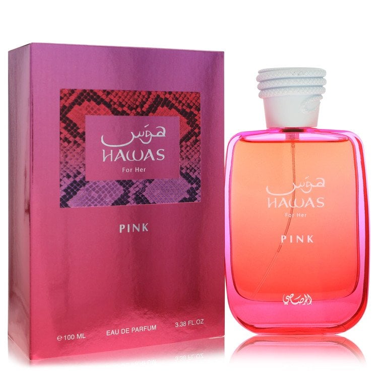 Hawas Pink By Rasasi - Eau De Parfum Spray (Unboxed) 3.38 Oz