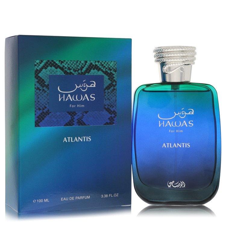 Hawas Atlantis By Rasasi - Eau De Parfum Spray (Unboxed) 3.38 Oz