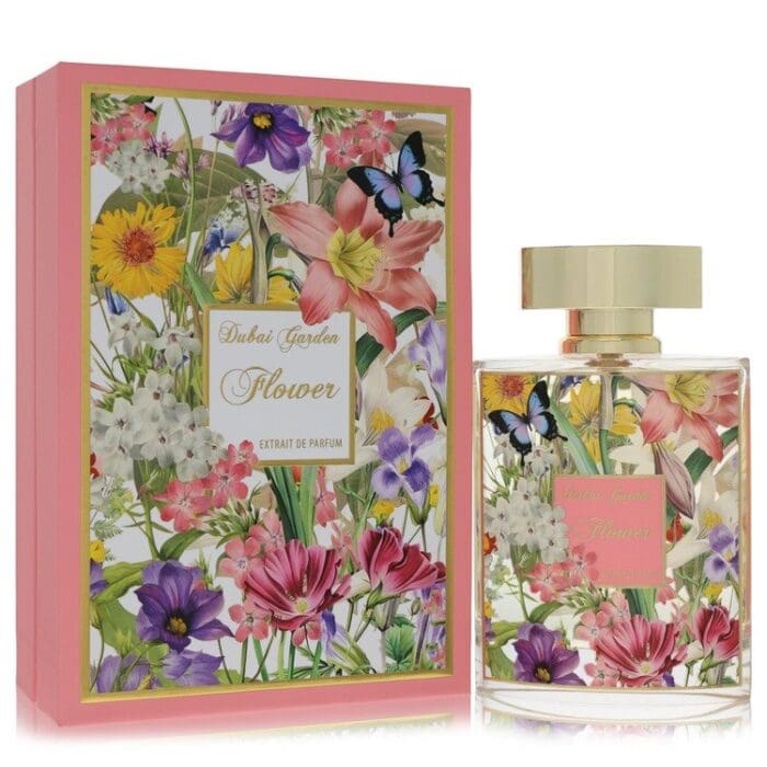 Dubai Garden Flower By Dubai Garden - Extrait De Parfum Spray (Unboxed) 3.3 Oz - Image 1