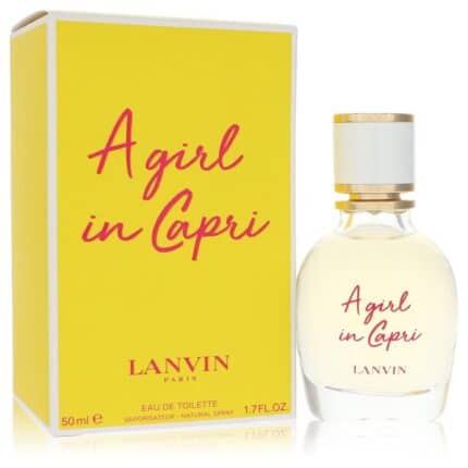 A Girl In Capri By Lanvin - Eau De Toilette Spray 1.7 Oz