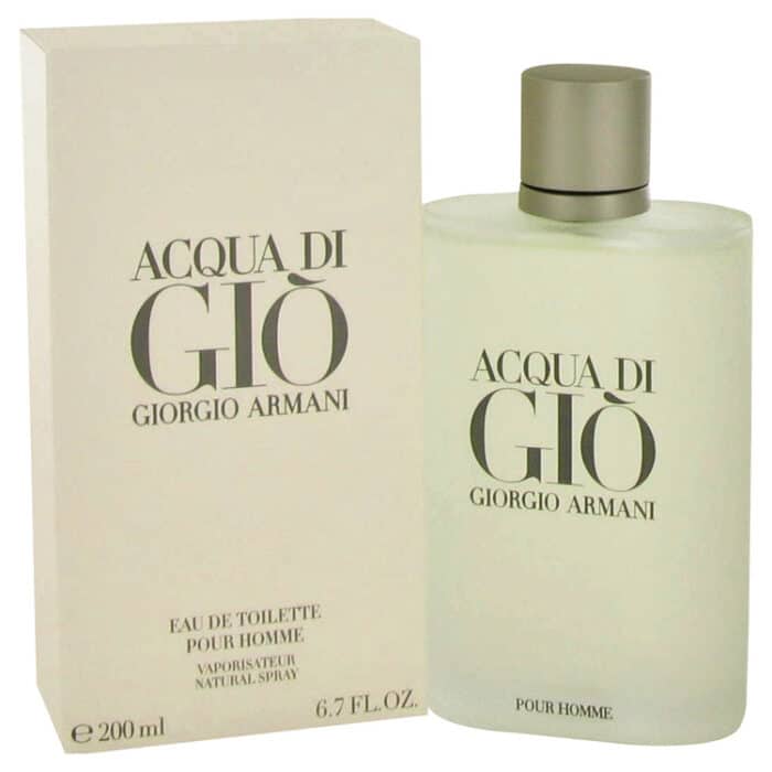 Acqua Di Gio By Giorgio Armani - Eau De Toilette Spray 6.7 Oz