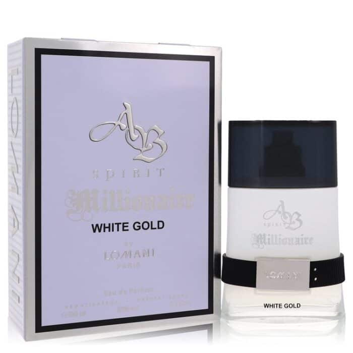 Ab Spirit Millionaire White Gold By Lomani - Eau De Parfum Spray 3.3 Oz