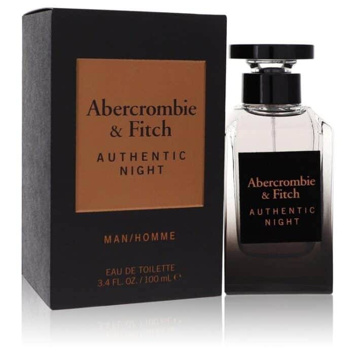 Abercrombie & Fitch Authentic Night By Abercrombie & Fitch - Eau De Toilette Spray 3.4 Oz