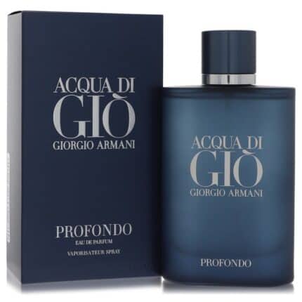 Acqua Di Gio Profondo By Giorgio Armani - Eau De Parfum Spray 4.2 Oz