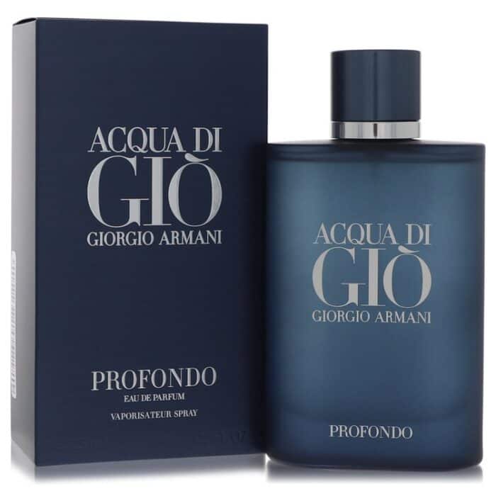 Acqua Di Gio Profondo By Giorgio Armani - Eau De Parfum Spray 4.2 Oz