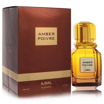 Amber Poivre By Ajmal - Eau De Parfum Spray (Unisex) 3.4 Oz