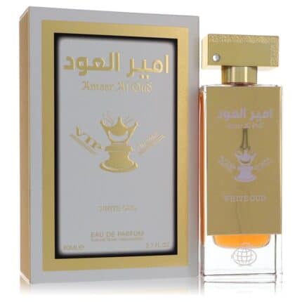 Ameer Al Oud Vip Original White Oud By Fragrance World - Eau De Parfum Spray (Unisex) 2.7 Oz