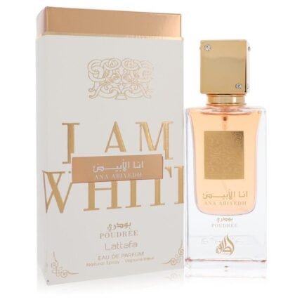 Ana Abiyedh I Am White Poudree By Lattafa - Eau De Parfum Spray (Unisex) 2 Oz