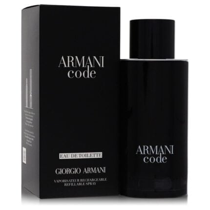 Armani Code By Giorgio Armani - Eau De Toilette Spray Refillable 4.2 Oz