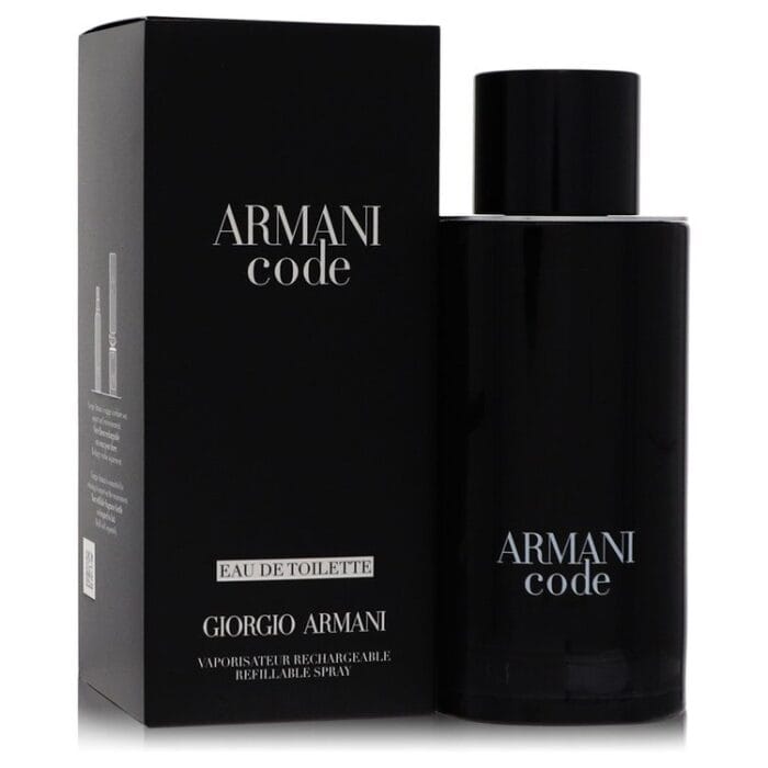 Armani Code By Giorgio Armani - Eau De Toilette Spray Refillable 4.2 Oz