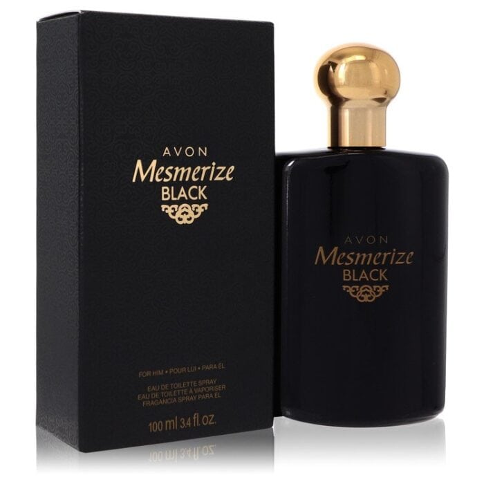 Avon Mesmerize Black By Avon - Eau De Toilette Spray 3.4 Oz