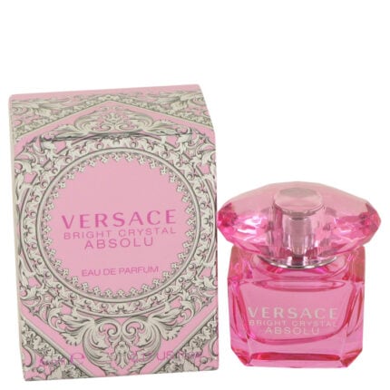 Bright Crystal Absolu By Versace - Mini EDP .17 Oz