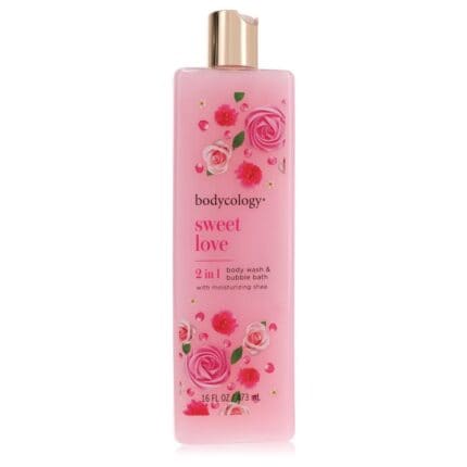 Bodycology Sweet Love By Bodycology - Body Wash & Bubble Bath 16 Oz