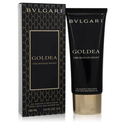 Bvlgari Goldea The Roman Night By Bvlgari - Pearly Bath And Shower Gel 3.4 Oz