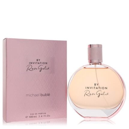 By Invitation Rose Gold By Michael Buble - Eau De Parfum Spray 3.4 Oz