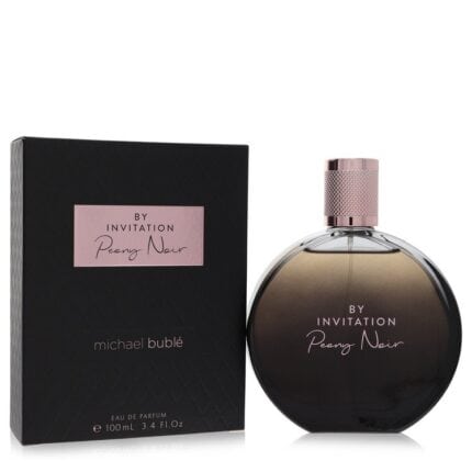 By Invitation Peony Noir By Michael Buble - Eau De Parfum Spray 3.4 Oz