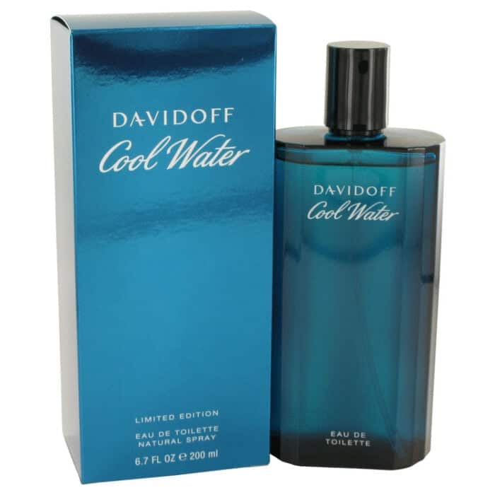 Cool Water By Davidoff - Eau De Toilette Spray 6.7 Oz