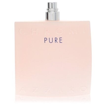 Chrome Pure By Azzaro - Eau De Toilette Spray (Tester) 3.4 Oz