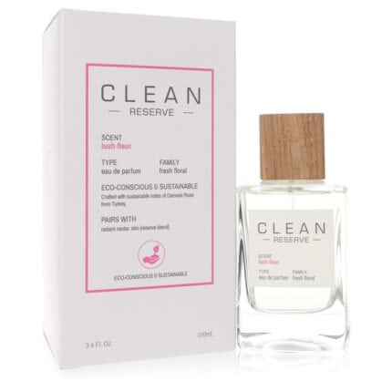 Clean Reserve Lush Fleur By Clean - Eau De Parfum Spray 3.4 Oz