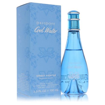 Cool Water Street Fighter By Davidoff - Eau De Toilette Spray 3.3 Oz