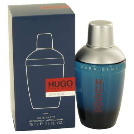 Dark Blue By Hugo Boss - Eau De Toilette Spray 2.5 Oz