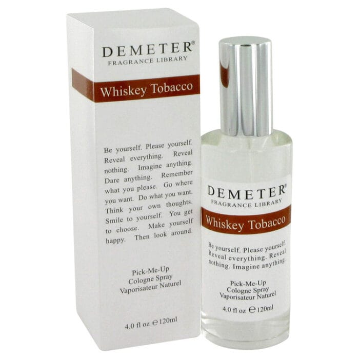 Demeter Whiskey Tobacco By Demeter - Cologne Spray 4 Oz