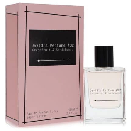 David's Perfume #02 Grapefruit & Sandalwood By David Dobrik - Eau De Parfum Spray (Unisex) 2.0 Oz