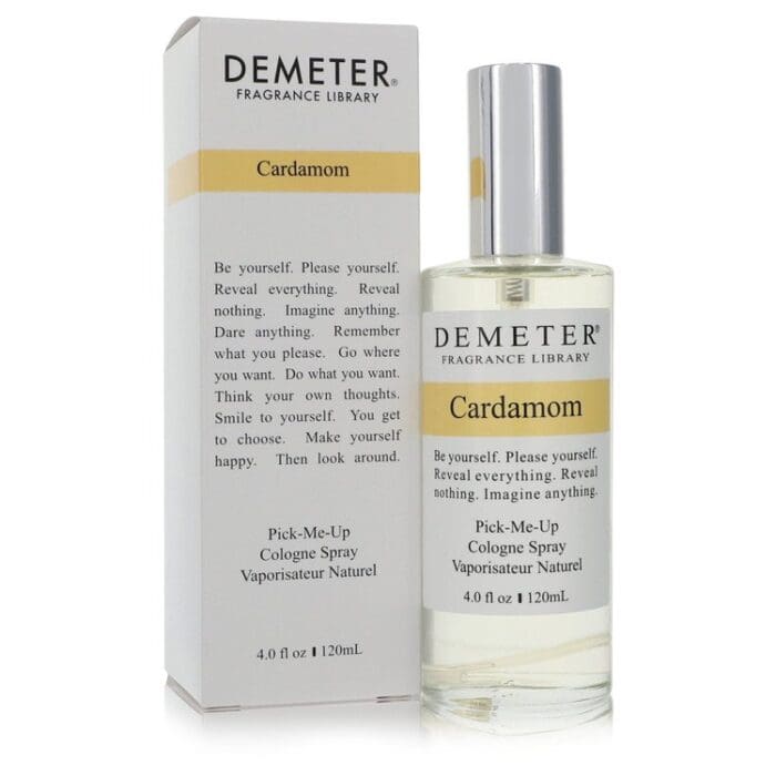 Demeter Cardamom By Demeter - Pick Me Up Cologne Spray (Unisex) 4 Oz