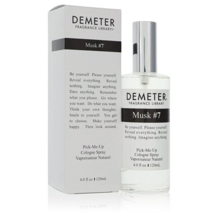 Demeter Musk #7 By Demeter - Cologne Spray (Unisex) 4 Oz