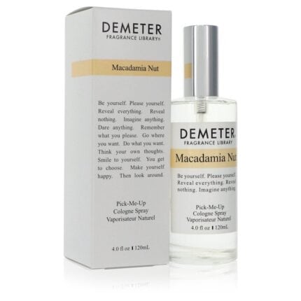 Demeter Macadamia Nut By Demeter - Cologne Spray (Unisex) 4 Oz