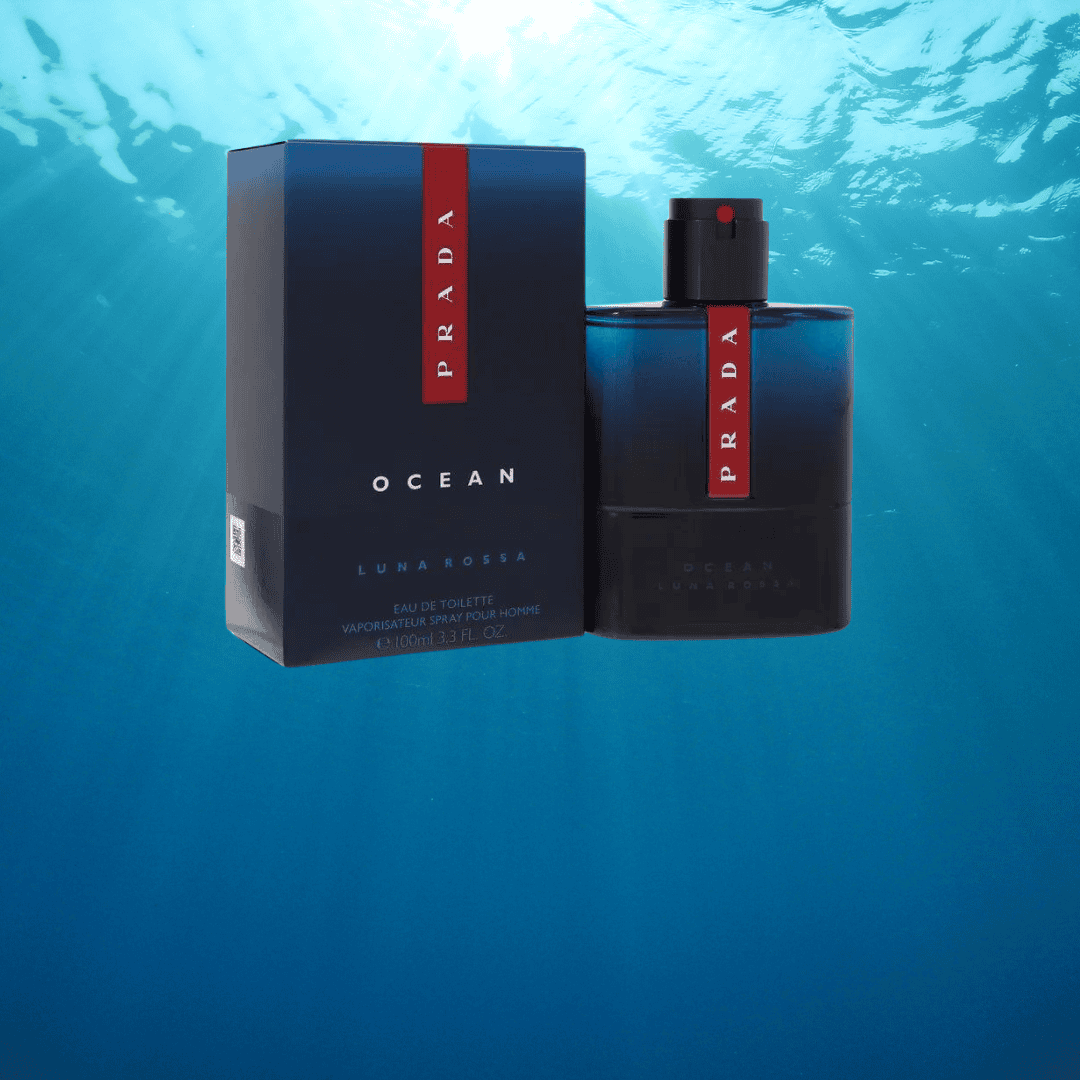 Prada Ocean Eau De Toilette showcasing luxury designer fragrances at Men's Fashion Boutique