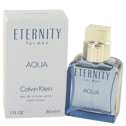 Eternity Aqua By Calvin Klein - Eau De Toilette Spray 1 Oz