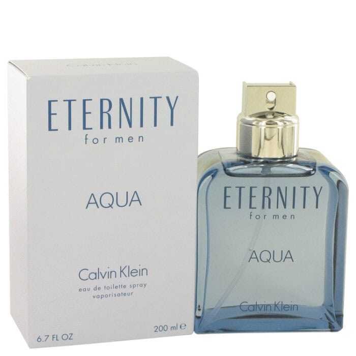 Eternity Aqua By Calvin Klein - Eau De Toilette Spray 6.7 Oz