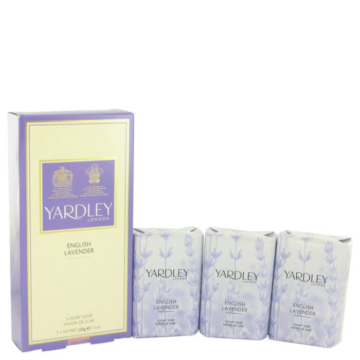 English Lavender By Yardley London - 3 X 3.5 Oz Soap 3.5 Oz