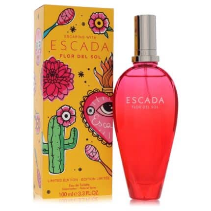 Escada Flor Del Sol By Escada - Eau De Toilette Spray (Limited Edition) 3.4 Oz