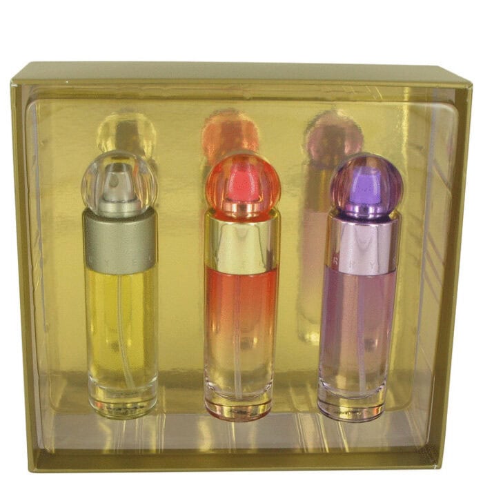 Perry Ellis 360 By Perry Ellis - Gift Set -- 1 Oz Perry Ellis 360 EDT Spray + 1 Oz Perry Ellis 360 Coral EDP Spray + 1 Oz Perry Ellis 360 Purple EDP Spray