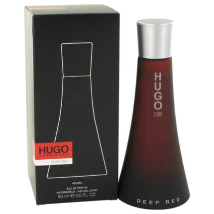 Hugo DEEP RED By Hugo Boss - Eau De Parfum Spray 3 Oz