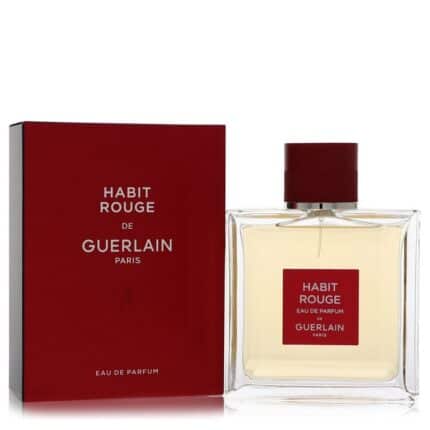 Habit Rouge By Guerlain - Eau De Parfum Spray 3.4 Oz