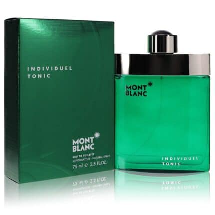 Individuel Tonic By Mont Blanc - Eau De Toilette Spray 2.5 Oz