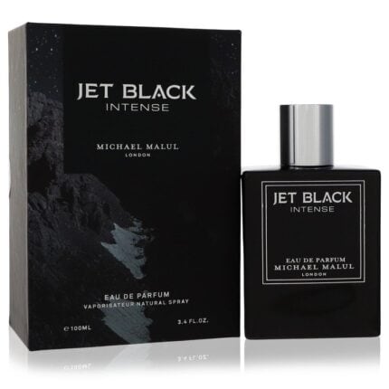 Jet Black Intense By Michael Malul - Eau De Parfum Spray 3.4 Oz