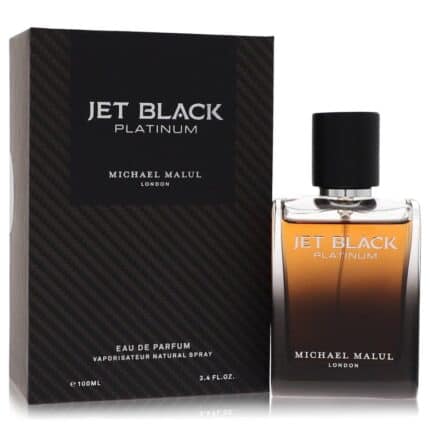 Jet Black Platinum By Michael Malul - Eau De Parfum Spray 3.4 Oz