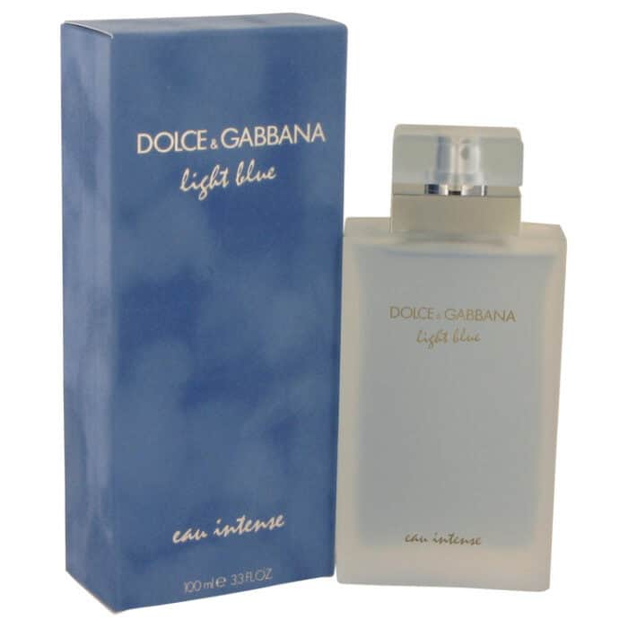 Light Blue Eau Intense By Dolce & Gabbana - Eau De Parfum Spray 3.3 Oz