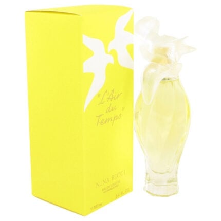 L'Air Du Temps By Nina Ricci - Eau De Toilette Spray With Bird Cap 3.3 Oz