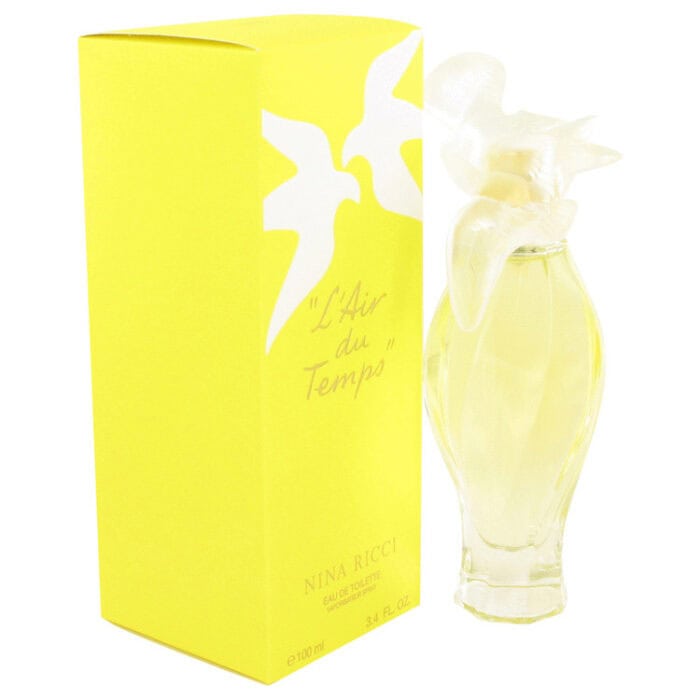 L'Air Du Temps By Nina Ricci - Eau De Toilette Spray With Bird Cap 3.3 Oz