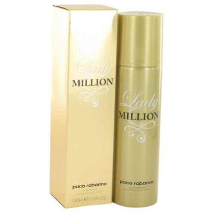 Lady Million By Paco Rabanne - Deodorant Spray 5 Oz