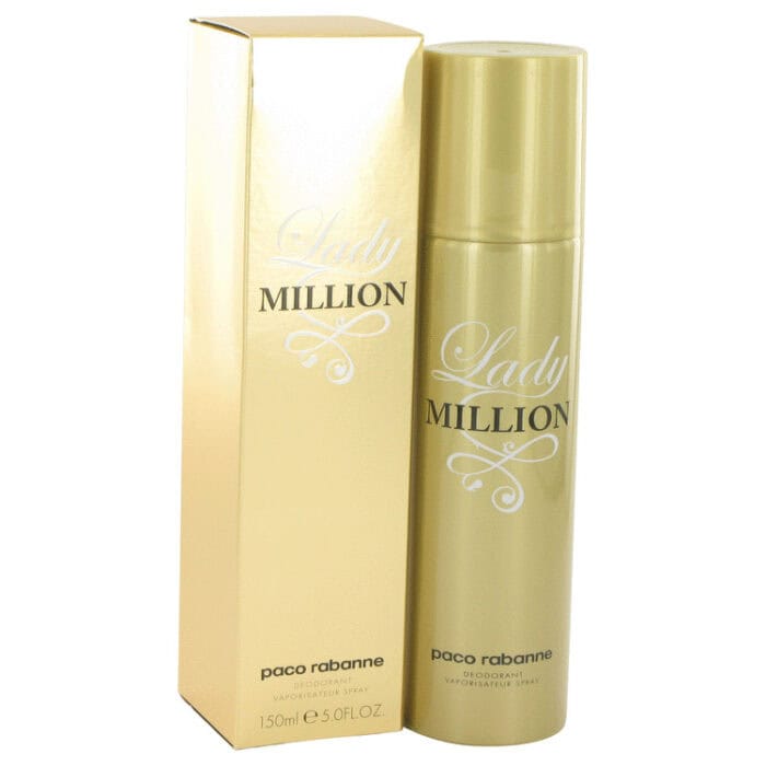Lady Million By Paco Rabanne - Deodorant Spray 5 Oz