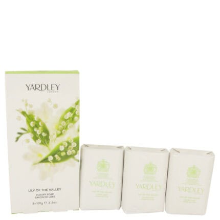 Lily Of The Valley Yardley By Yardley London - 3 X 3.5 Oz Soap 3.5 Oz